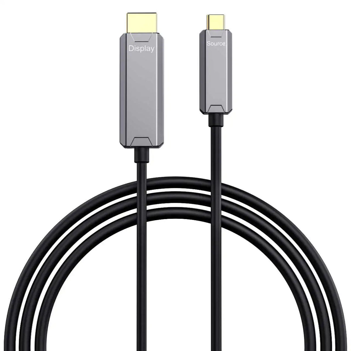 USB-C to HDMI Fiber Optic Cable – Direct 8K Transmission Without Adapter