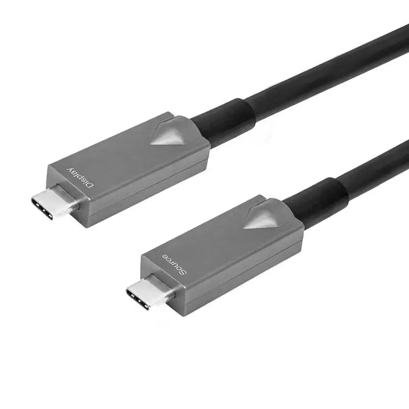 2 Lane USB 3.2 Gen 2×1 Type C- C full function Active Optical Cable with Screw