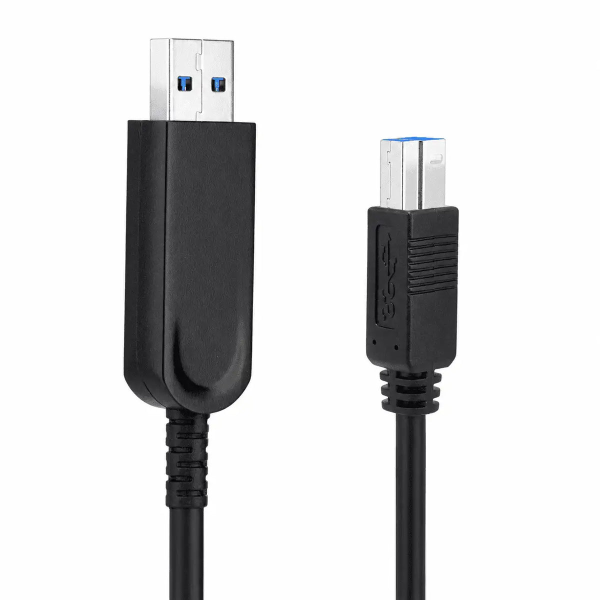 USB 3.2 AM to BM Active Optical Cable 5M- 50M (Backward Compatible USB 2.0)