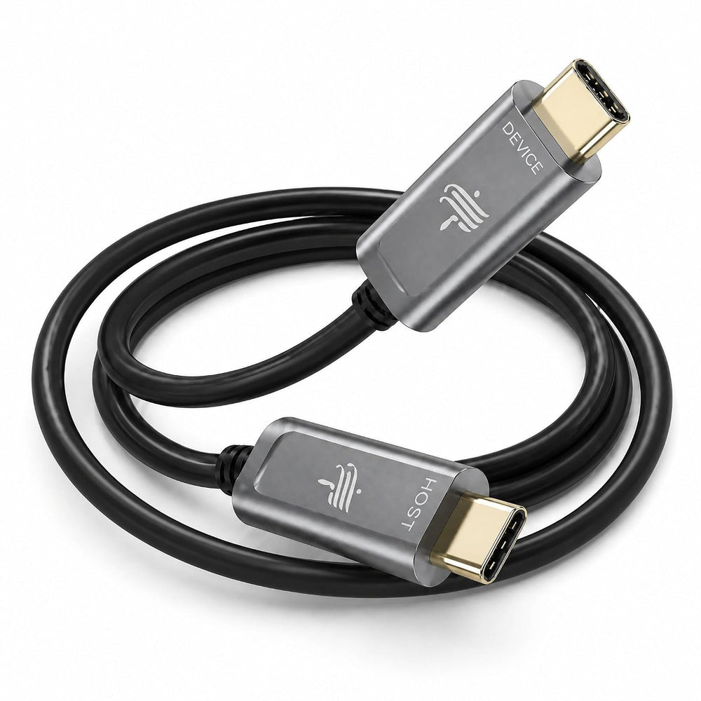 Fiber Optic USB C to USB C Cables Gray x