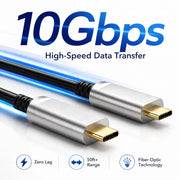 Fiber Optic USB C to USB C Cables