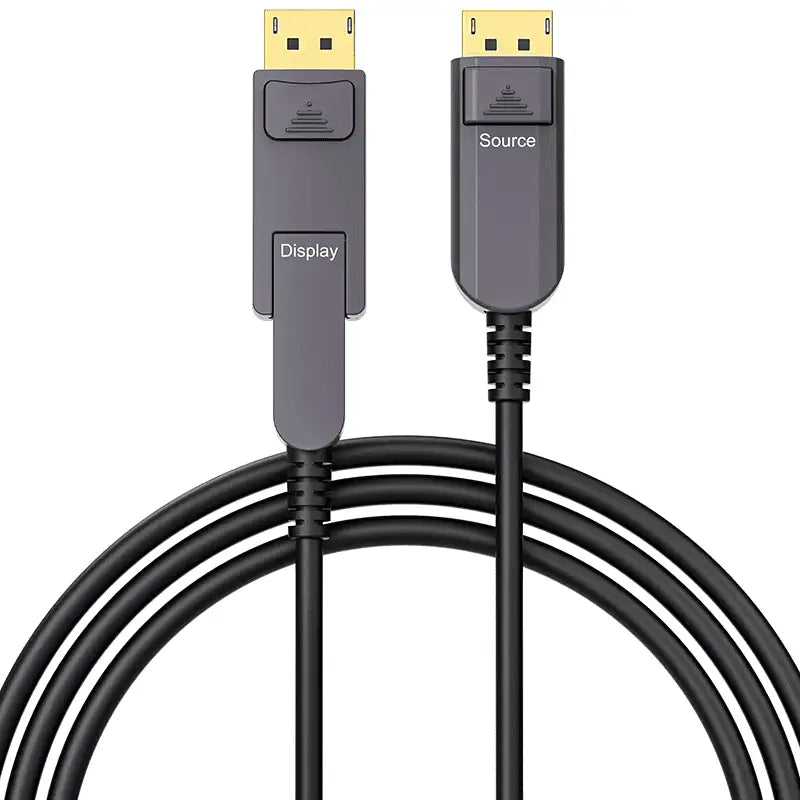 DisplayPort to Mini DisplayPort 1.4 Active Optical Cable – 32.4Gbps, 8K@60Hz
