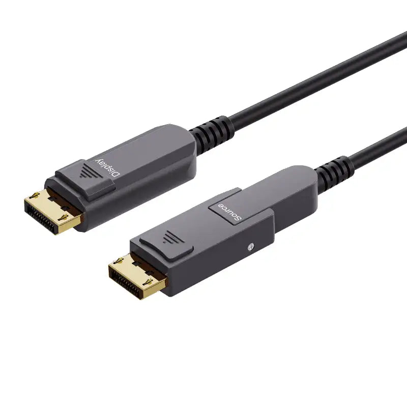 Mini DisplayPort to DisplayPort 1.4 Active Optical Cable – 100m, 8K@60Hz