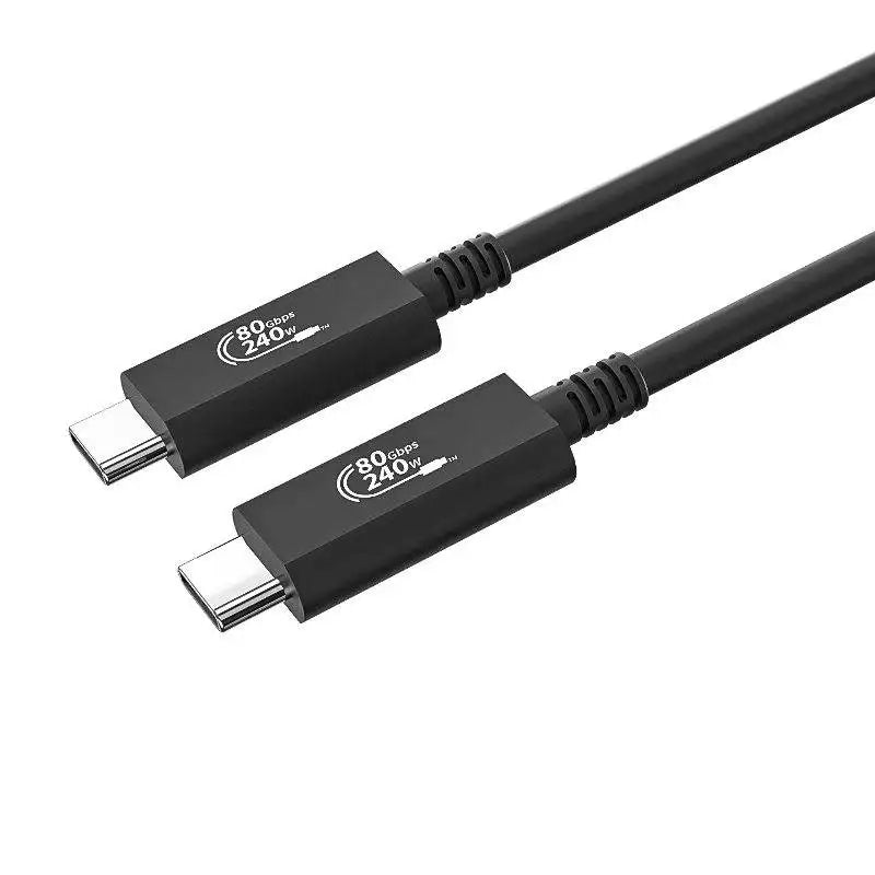 USB4 80Gbps Micro Coaxial USB-C Cable with 240W PD 3.1 and 8K DisplayPort 2.1