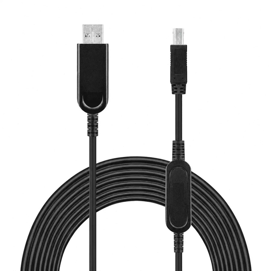 USB 3.2 AM to BM Active Optical Cable 5M- 50M (Backward Compatible USB 2.0)